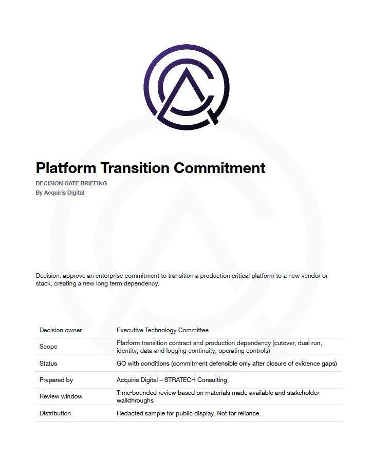 Platform Transition Brief - exhibit thumbnail